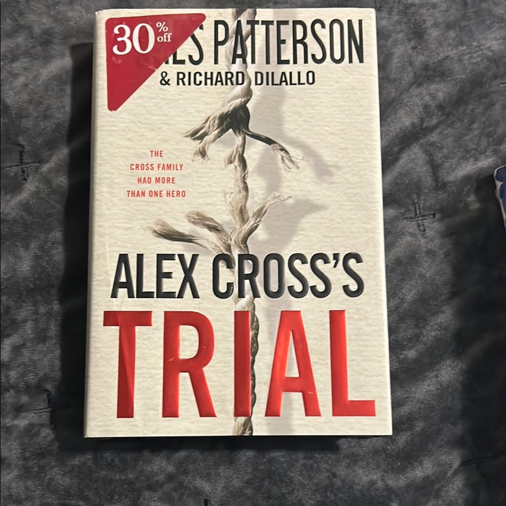 Alex Cross's Trial Hardcover Book